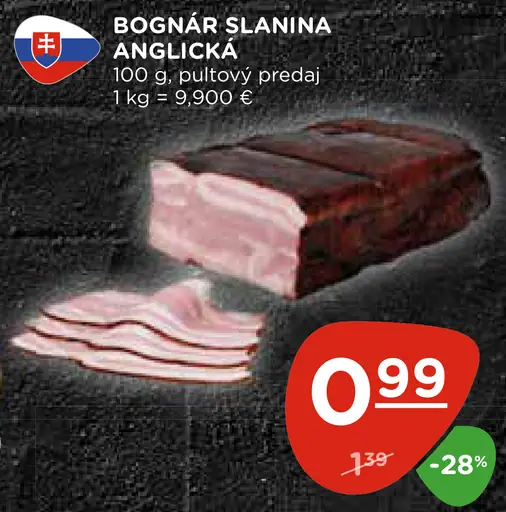 Bognár slanina anglická