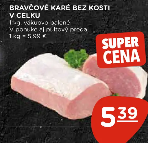 Bravčové karé bez kosti