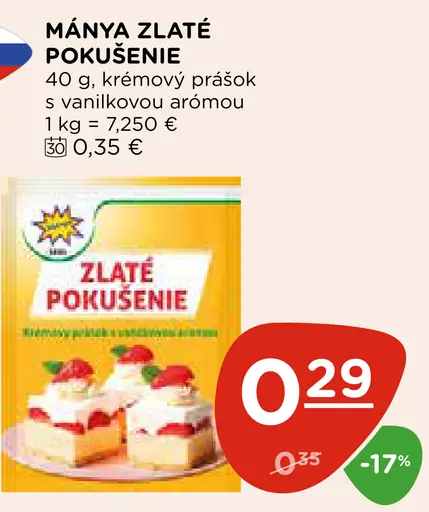 MÁNYA ZLÁTÉ POKUŠENIE