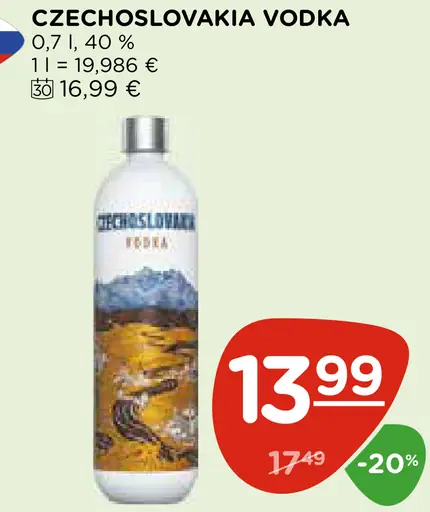 Czechoslovakia vodka