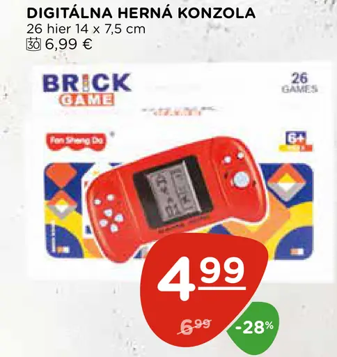 DIGITÁLNA HERNÁ KONZOLA