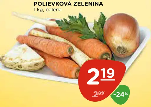 POLIEVKOVÁ ZELENINA