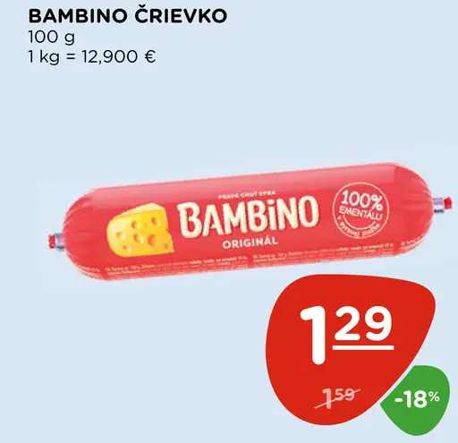 Bambino črievko