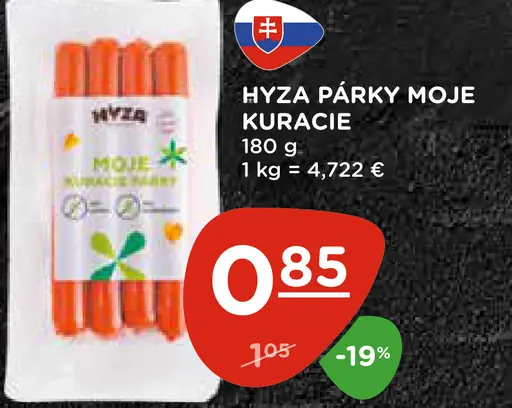 HYZA PÁRKY MOJE KURACIE