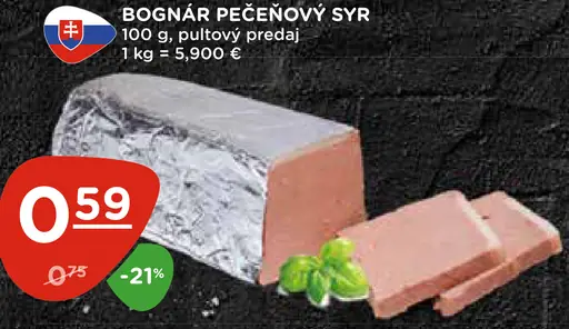 BOGNÁR PEČENOVÝ SYR