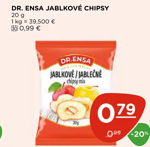 Jablkové chipsy