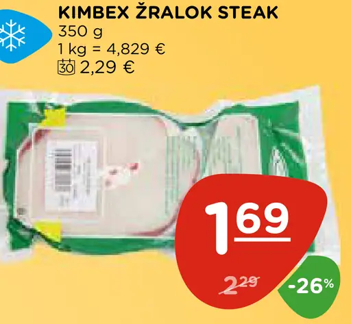 KIMBEX ŽRALOK STEAK