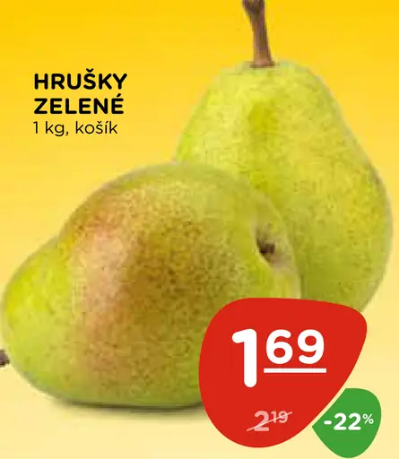 Hrušky zelené