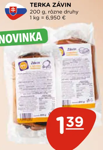 TERKA ZÁVIN