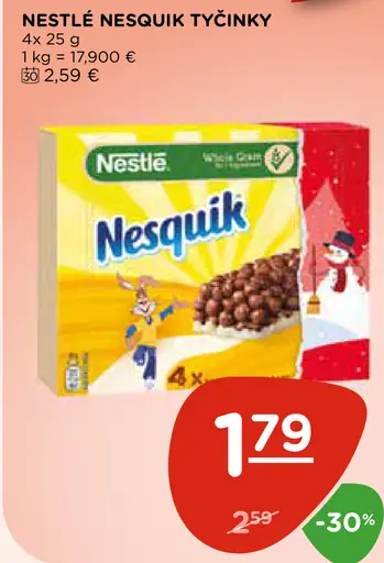 NESQUIK TYČINKY