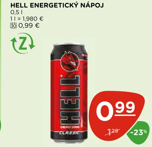 Hell Energetický Nápoj