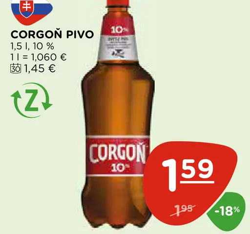 Corgoň Pivo