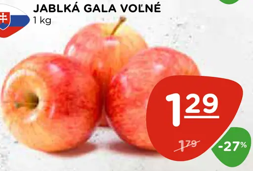 JABLKÁ GALA VOĽNÉ