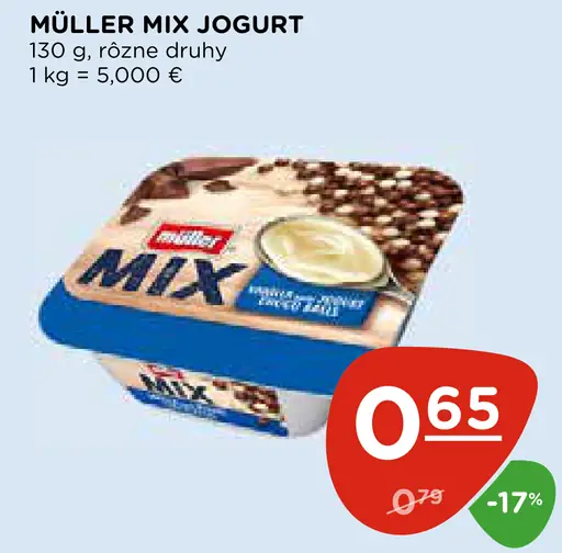 MÜLLER MIX Jogurt