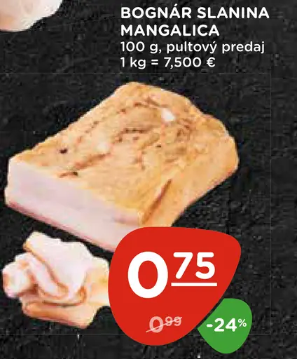 Bognár slanina Manglica