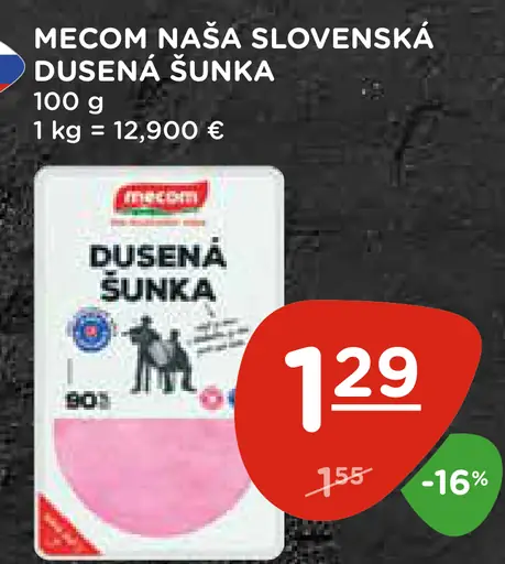 Dusená šunka