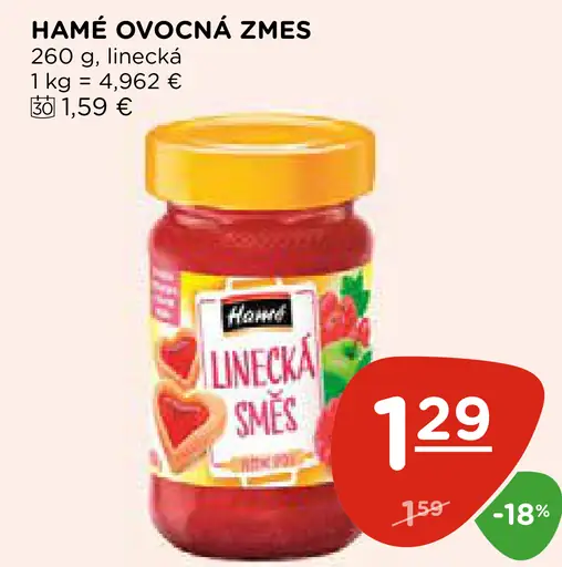 HAMÉ OVOCNÁ ZMES