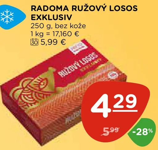 RADOMA RÚŽOVÝ LOSOS EXKLUZÍV