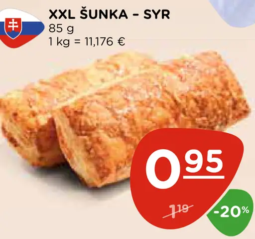 XXL Šunka - Syr