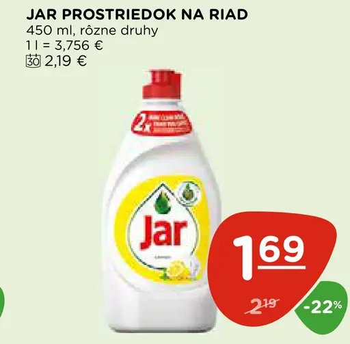 JAR PROSTRIEDOK NA RIAD