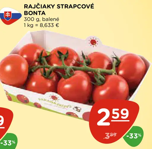 Rajčiaky strapcové