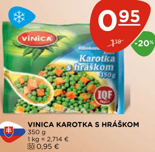 Vinica Karotka s hráškom