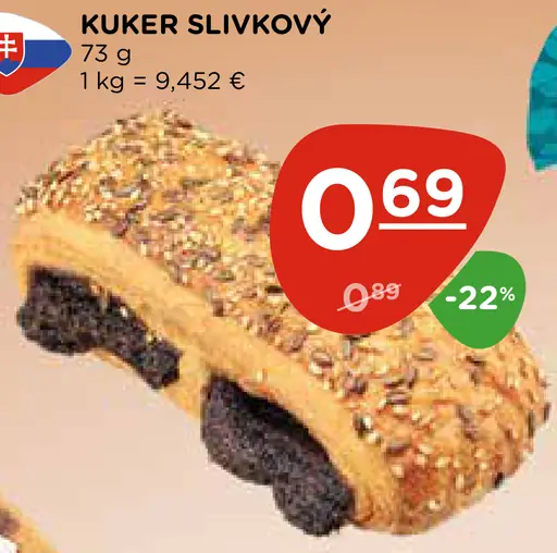 KUKER SLIVKOVÝ