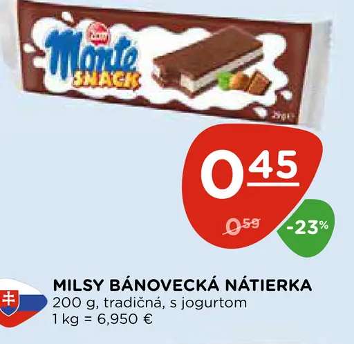 Milsy Bánovecká nátierka