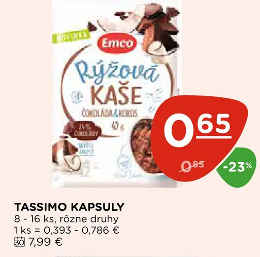 TASSIMO KAPSULY