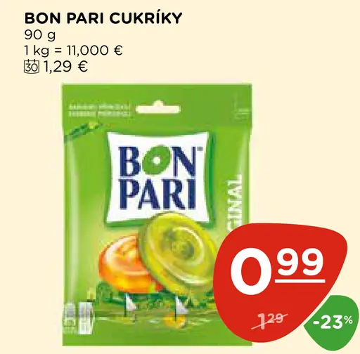 BON PARI Cukríky