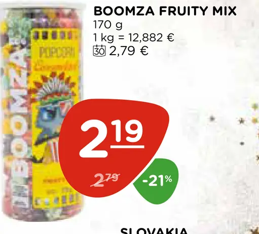 BOOMZA FRUITY MIX