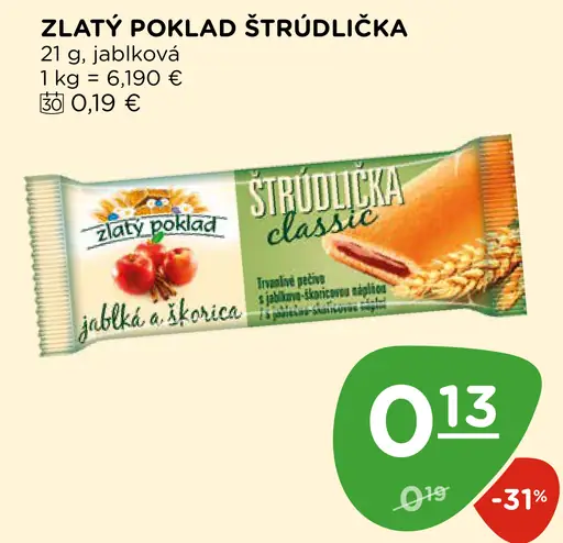 ZLATÝ POKLAD ŠTRÚDIČKA