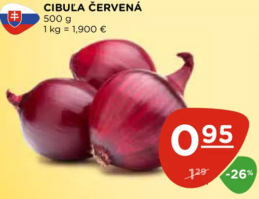 CIBUĽA ČERVENÁ