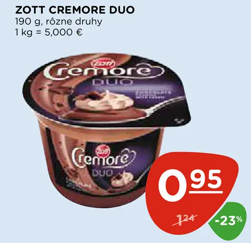 ZOTT CREMORE DUO