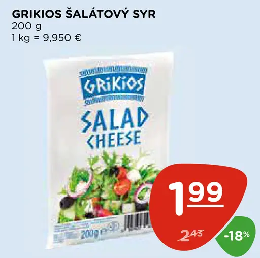 GRIKIOS Šalátový syr