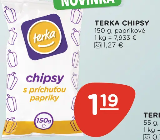 Terka chipsy