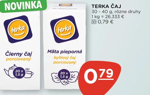 TERKA ČAJ