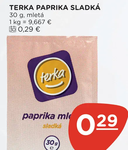 TERKA PAPRIKA SLADKÁ