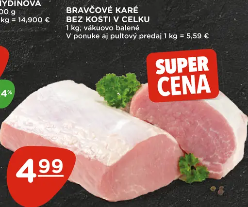 Bravčové stehno bez kosti