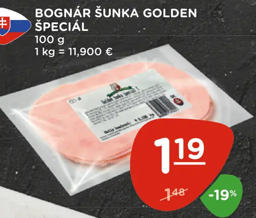 Bognár Šunka Golden Špeciál