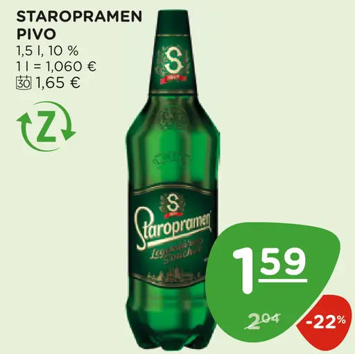 STAROPRAMEN PIVO