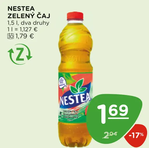 NESTEA ZELENÝ ČAJ