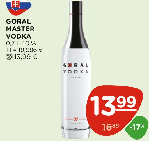 GORAL Master Vodka