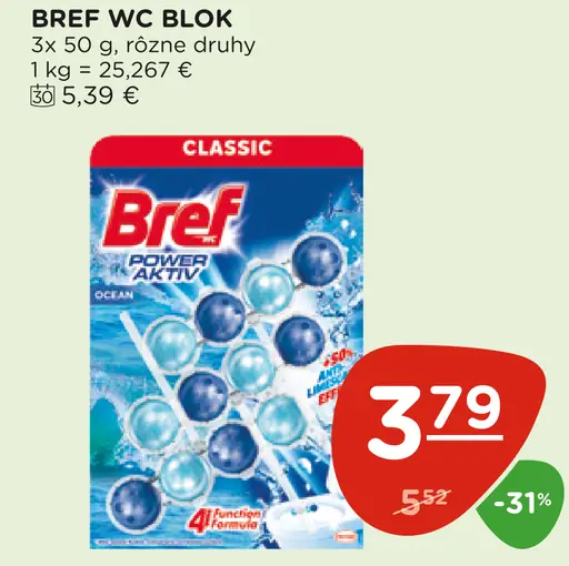 Bref WC blok