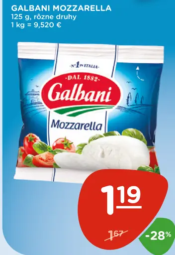 Galbani mozzarella