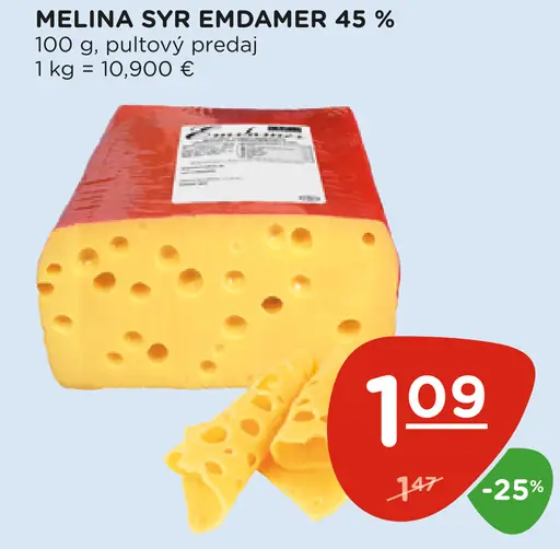 Melina Syr Emdamer 45 %