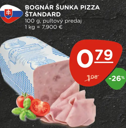 Šunka Pizza Štandard