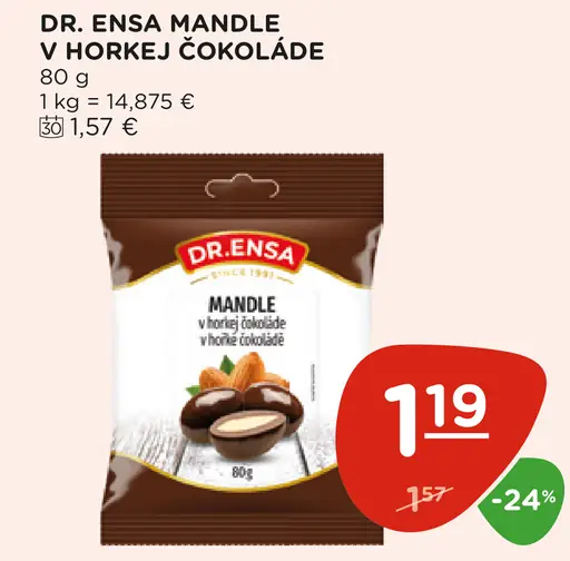 DR. ENSA MANDLE V HORKEJ ČOKOLÁDE