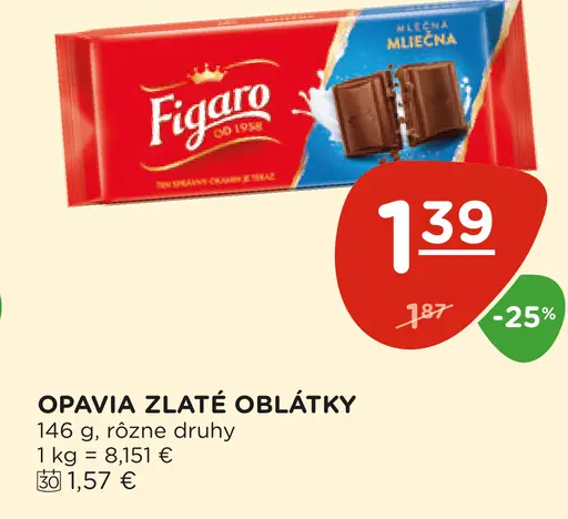 OPAVIA ZLATÉ OBLÁTKY