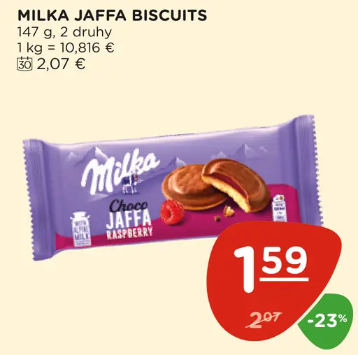 Milka Jaffa Biscuits